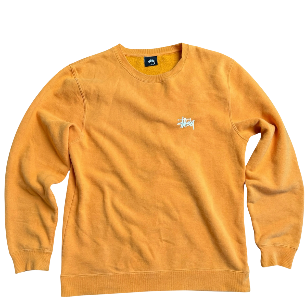 Stüssy Small Logo Crewneck (L)