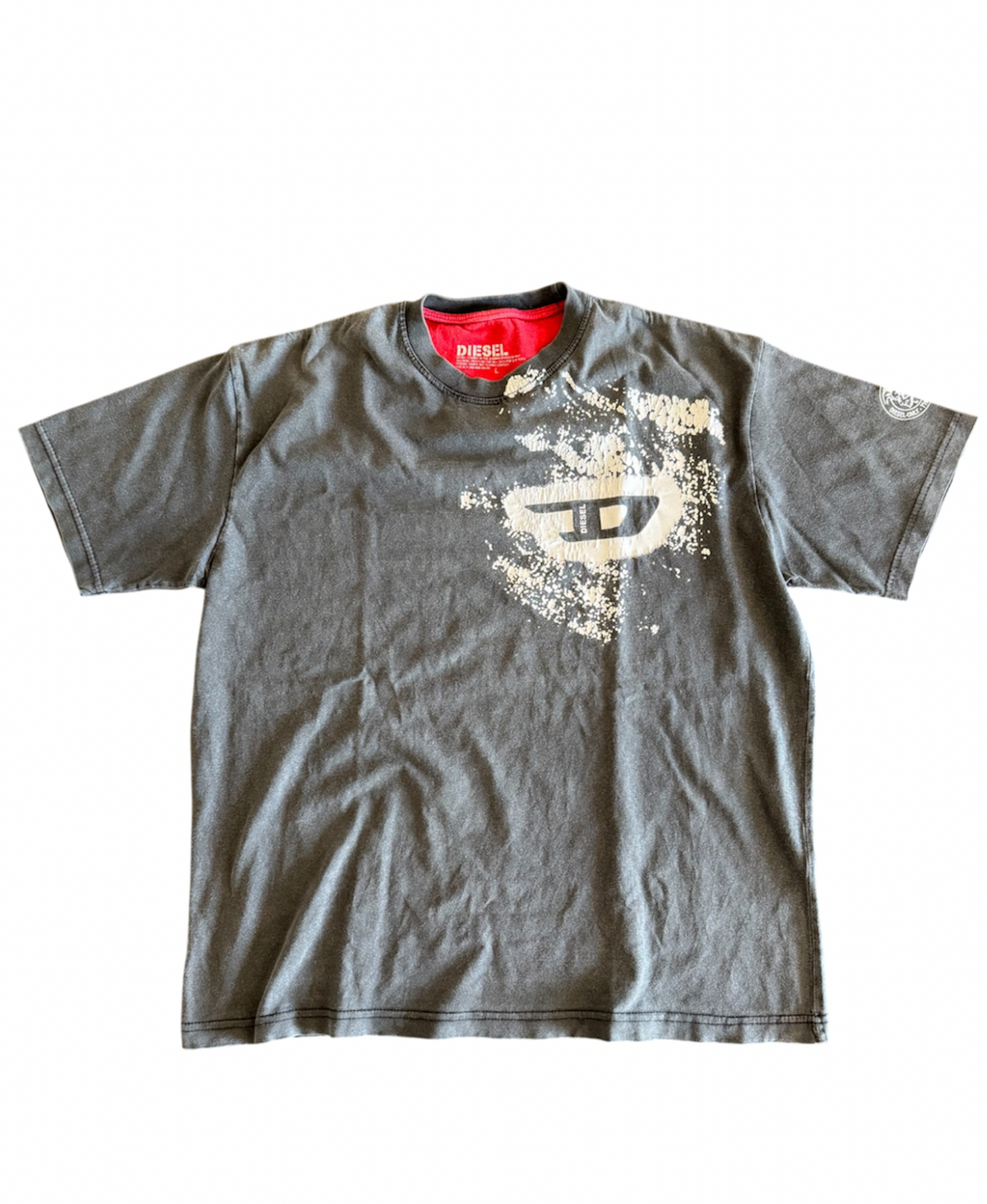 Diesel Vintage Graphic Logo T-Shirt (L)